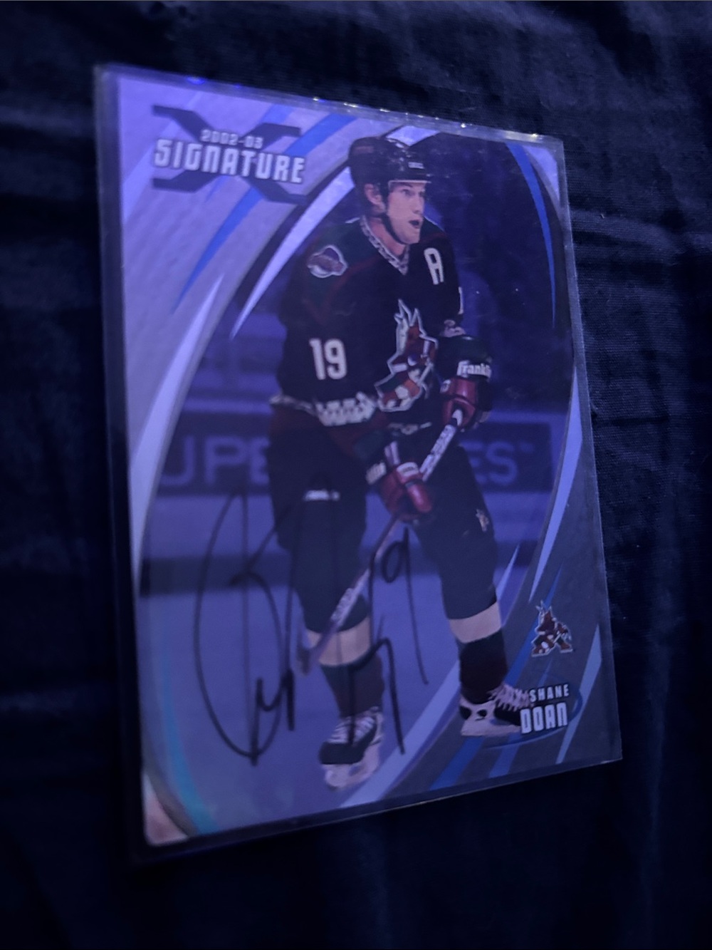 2002-03 Signature Shane Doan Autograph Trading Card